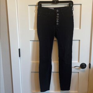 Pilcro Navy Skinny Pants